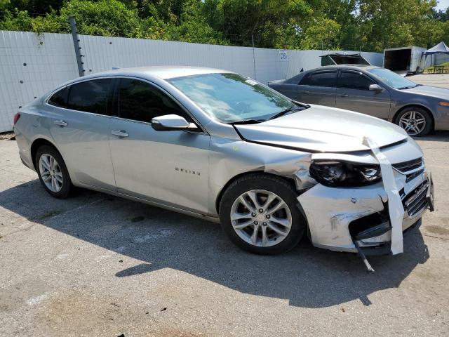 1G1ZD5ST7JF228357 - 2018 CHEVROLET MALIBU LT SILVER photo 4