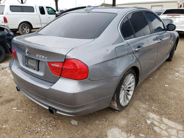 WBAPN7C57AA778627 - 2010 BMW 335 D GRAY photo 4