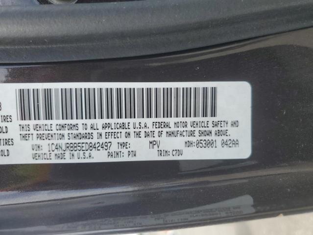 1C4NJRBB5ED842497 - 2014 JEEP PATRIOT SPORT ყავისფერი ფოტო 13