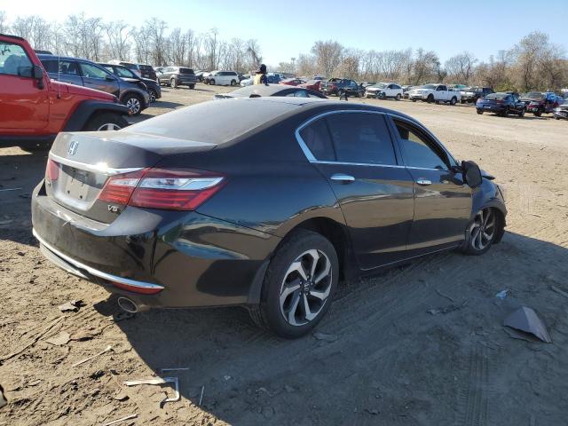 1HGCR3F81HA026955 - 2017 HONDA ACCORD EXL BLACK photo 3