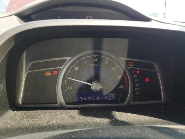 19XFA16549E011636 - 2009 HONDA CIVIC LX BURGUNDY photo 9