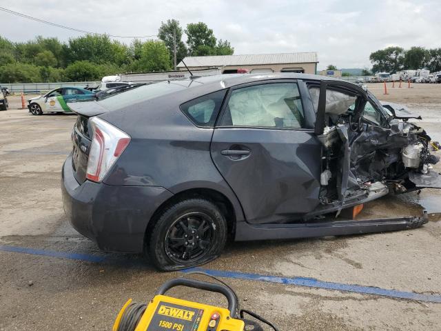 JTDKN3DU4D1674614 - 2013 TOYOTA PRIUS GRAY photo 3