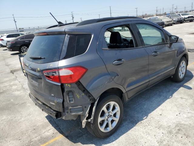 MAJ3P1TE4JC227767 - 2018 FORD ECOSPORT SE Сірий фото 3