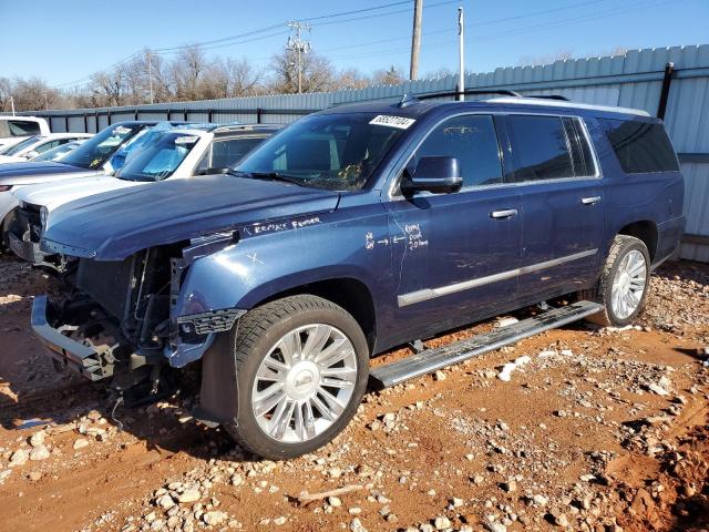 1GYS4KKJ5HR165557 - 2017 CADILLAC ESCALADE ESV PLATINUM Көк фото 1