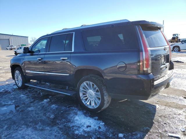1GYS4KKJ5HR165557 - 2017 CADILLAC ESCALADE ESV PLATINUM Көк фото 2