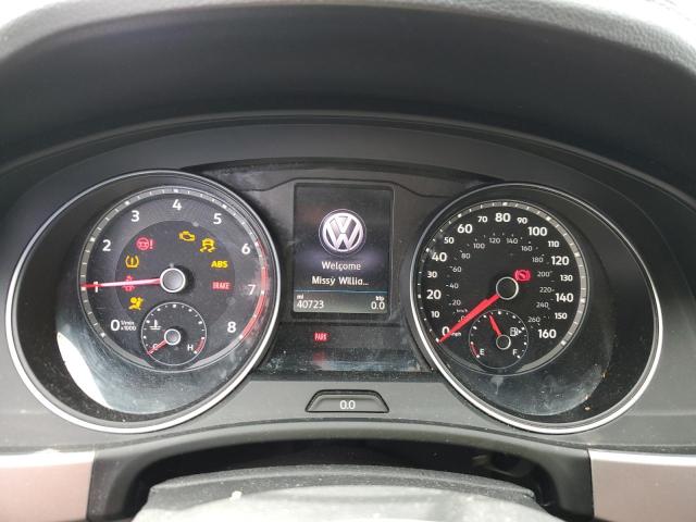 1V2EP2CA2JC600079 - 2018 VOLKSWAGEN ATLAS SEL Синий фото 9