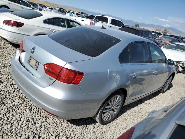 3VWLL7AJ4EM353962 - 2014 VOLKSWAGEN JETTA TDI Արծաթագույն լուսանկար 3