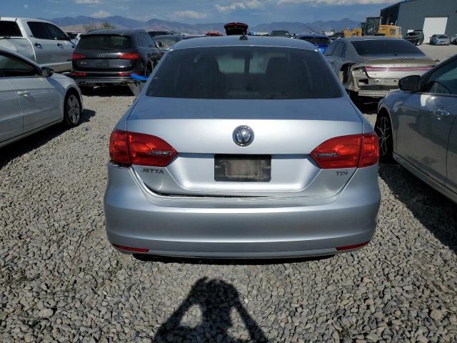 3VWLL7AJ4EM353962 - 2014 VOLKSWAGEN JETTA TDI Արծաթագույն լուսանկար 6