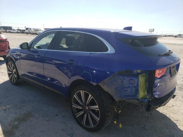 SADCK2FX0JA270014 - 2018 JAGUAR F-PACE PRESTIGE BLUE photo 2