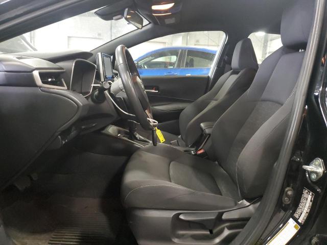 JTND4MBE7N3179550 - 2022 TOYOTA COROLLA SE BLACK photo 7