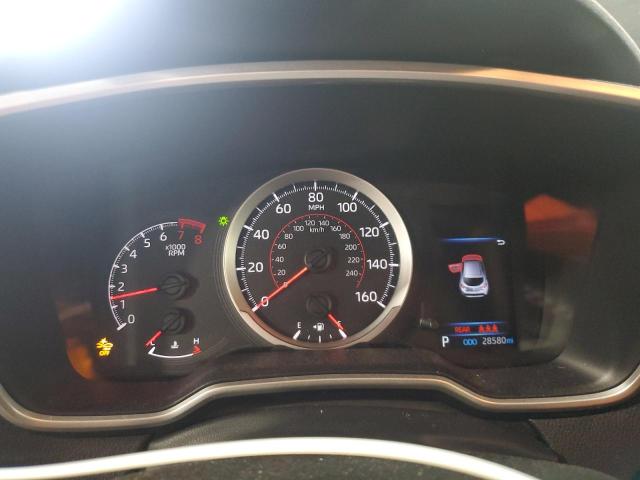 JTND4MBE7N3179550 - 2022 TOYOTA COROLLA SE BLACK photo 9