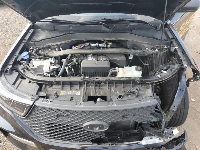 1FM5K8AB4PGB56232 - 2023 FORD EXPLORER POLICE INTERCEPTOR Siyah fotoğraf 12