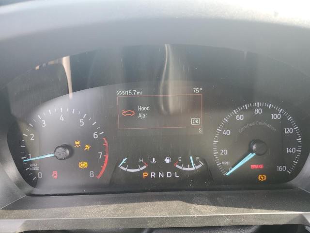 1FM5K8AB4PGB56232 - 2023 FORD EXPLORER POLICE INTERCEPTOR Siyah fotoğraf 9