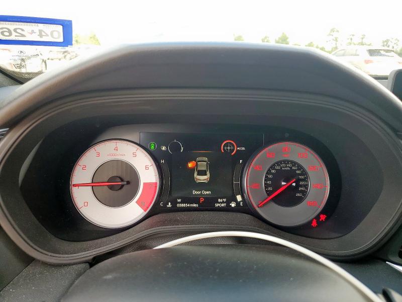 19UUB5F52PA000275 - 2023 ACURA TLX TECH A BLACK photo 9