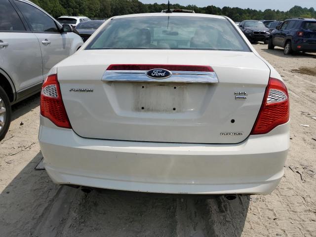 3FAHP0CG9CR266666 - 2012 FORD FUSION SEL WHITE photo 6