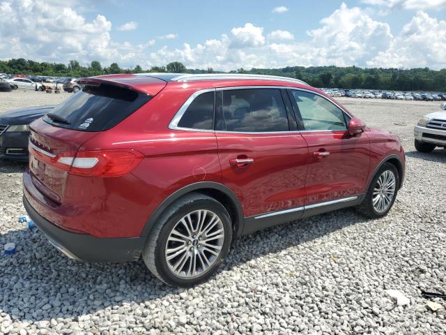 2LMPJ6LRXHBL45605 - 2017 LINCOLN MKX RESERVE Qırmızı foto 3