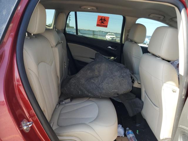 LRBFXASA6HD101743 - 2017 BUICK ENVISION PREFERRED წითელი ფოტო 10