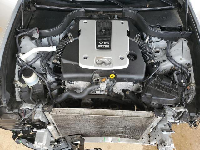 JN1CV6APXDM723126 - 2013 INFINITI G37 BASE SILVER photo 11