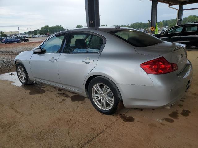 JN1CV6APXDM723126 - 2013 INFINITI G37 BASE SILVER photo 2