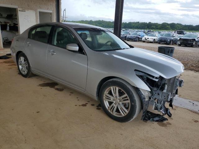 JN1CV6APXDM723126 - 2013 INFINITI G37 BASE SILVER photo 4