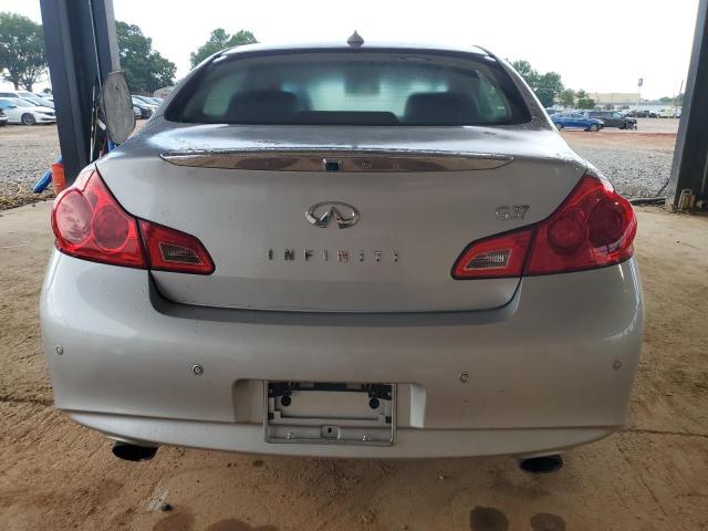 JN1CV6APXDM723126 - 2013 INFINITI G37 BASE SILVER photo 6