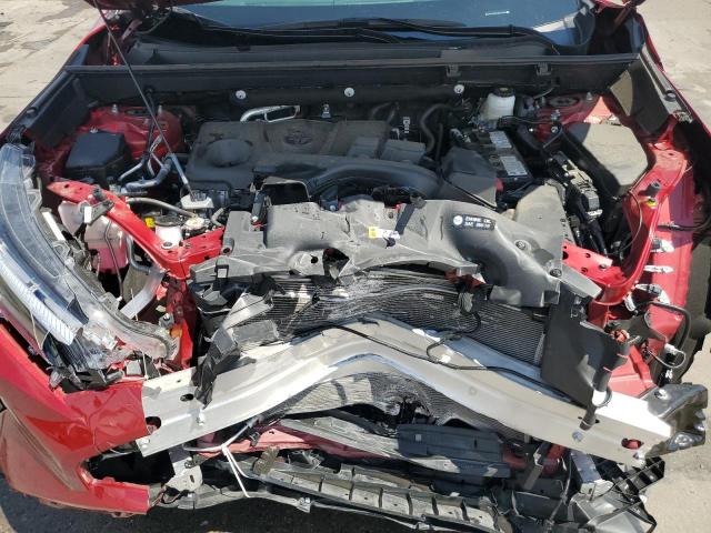 2T3P1RFV7RW478430 - 2024 TOYOTA RAV4 XLE ბურგუნდია ფოტო 12