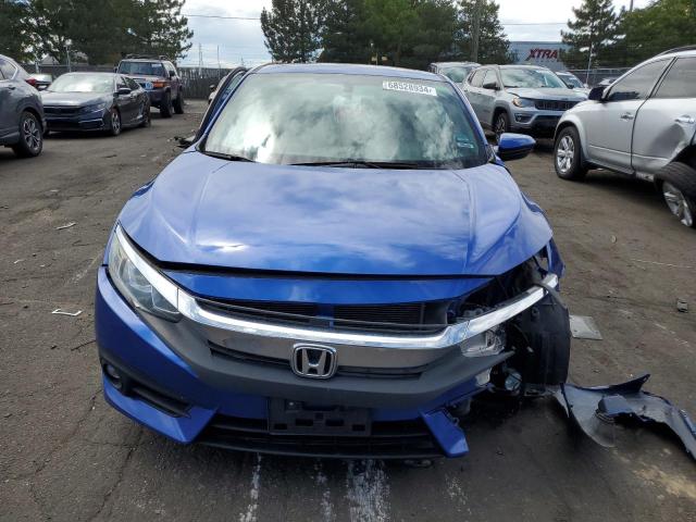 2HGFC3B79JH350898 - 2018 HONDA CIVIC EXL ლურჯი ფოტო 5