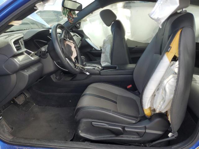2HGFC3B79JH350898 - 2018 HONDA CIVIC EXL ლურჯი ფოტო 7