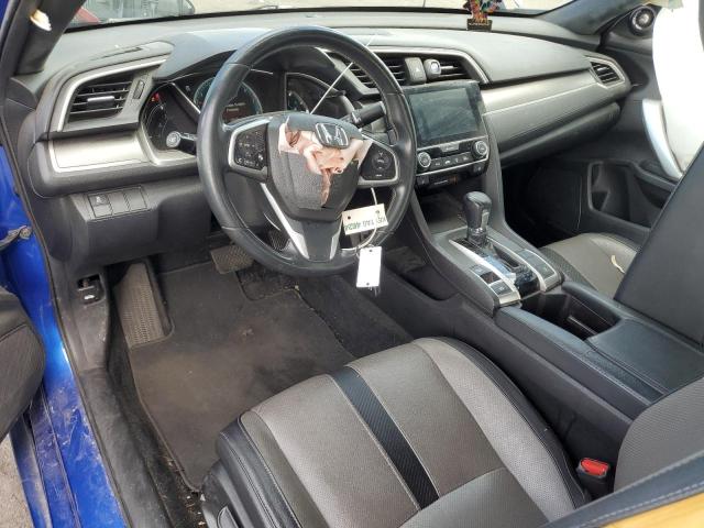 2HGFC3B79JH350898 - 2018 HONDA CIVIC EXL ლურჯი ფოტო 8