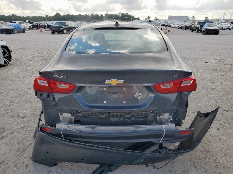 1G1ZE5ST6HF252513 - 2017 CHEVROLET MALIBU LT GRAY photo 6