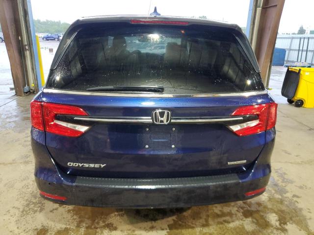 5FNRL6H87RB004315 - 2024 HONDA ODYSSEY TOURING BLUE photo 6