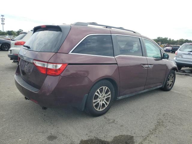 5FNRL5H6XCB077551 - 2012 HONDA ODYSSEY EXL Granate foto 3