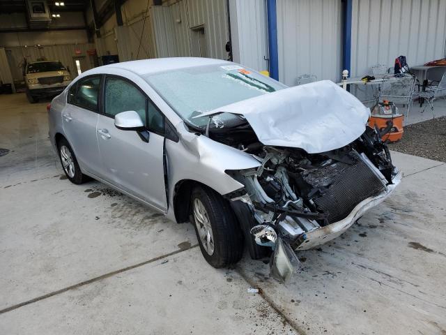 19XFB2F56DE025632 - 2013 HONDA CIVIC LX SILVER photo 4