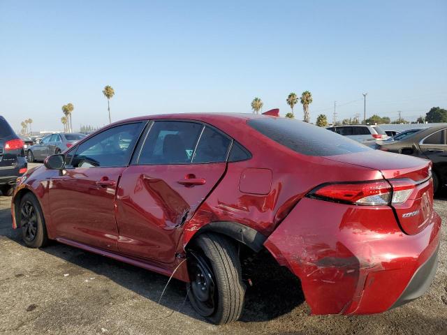 5YFB4MDE9SP256950 - 2025 TOYOTA COROLLA LE RED photo 2