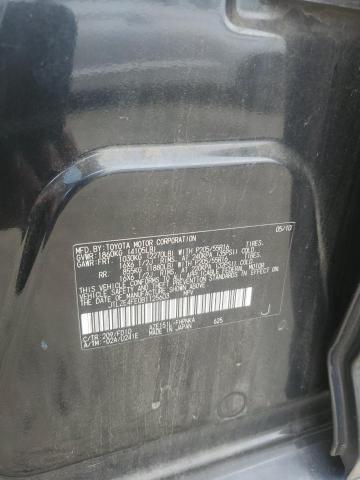 JTLZE4FE0B1125603 - 2011 TOYOTA SCION XB BLACK photo 12