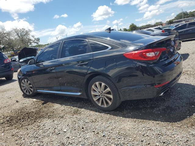 5NPE34AF7GH341027 - 2016 HYUNDAI SONATA SPORT BLACK photo 2