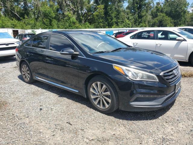 5NPE34AF7GH341027 - 2016 HYUNDAI SONATA SPORT BLACK photo 4