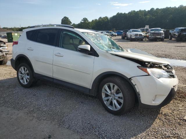 2T3YFREV7DW055752 - 2013 TOYOTA RAV4 LIMITED WHITE photo 4