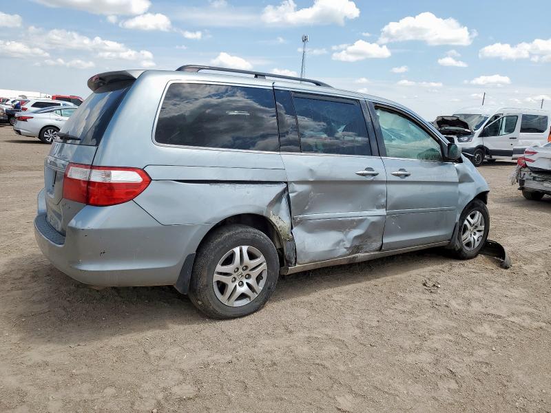 5FNRL38796B093001 - 2006 HONDA ODYSSEY EXL TEAL photo 3