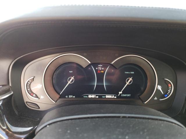 WBAJE5C55KWE66016 - 2019 BMW 540 I GRAY photo 9