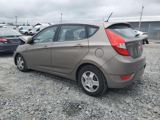 KMHCT5AE3EU154502 - 2014 HYUNDAI ACCENT GLS 棕色 照片 2