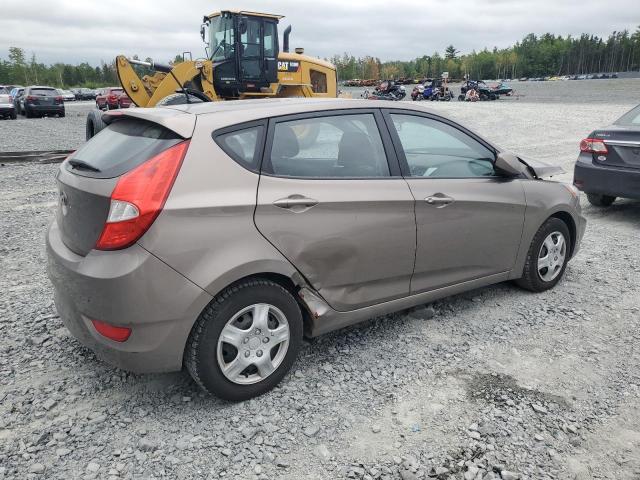 KMHCT5AE3EU154502 - 2014 HYUNDAI ACCENT GLS 棕色 照片 3