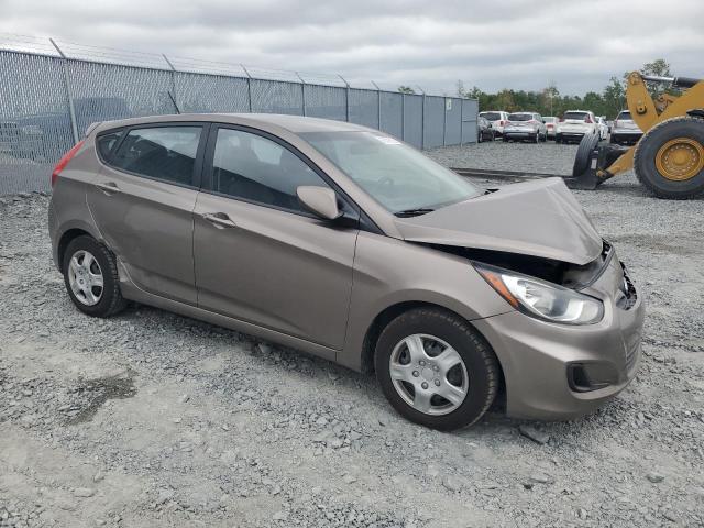 KMHCT5AE3EU154502 - 2014 HYUNDAI ACCENT GLS 棕色 照片 4