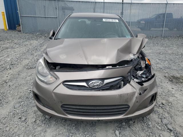 KMHCT5AE3EU154502 - 2014 HYUNDAI ACCENT GLS 棕色 照片 5