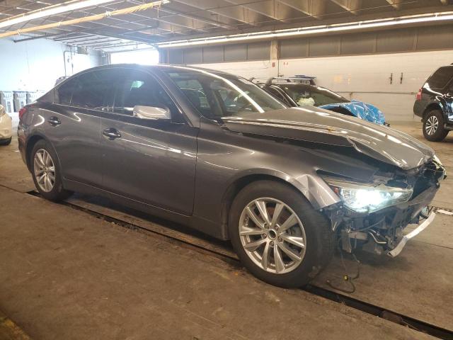 JN1BV7AP0EM689572 - 2014 INFINITI Q50 BASE GRAY photo 4