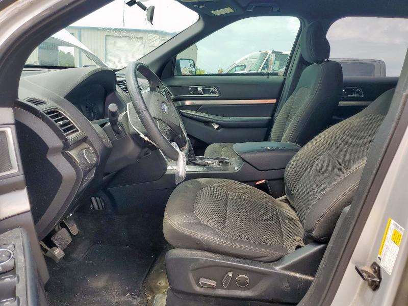 1FM5K7D87JGA31324 - 2018 FORD EXPLORER XLT Argent photo 7