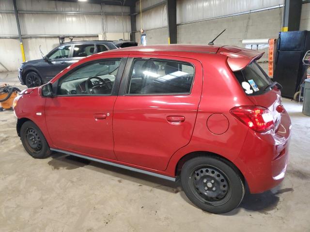 ML32A3HJ5JH000750 - 2018 MITSUBISHI MIRAGE ES RED photo 2