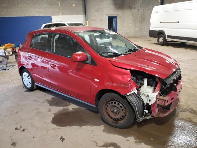 ML32A3HJ5JH000750 - 2018 MITSUBISHI MIRAGE ES RED photo 4