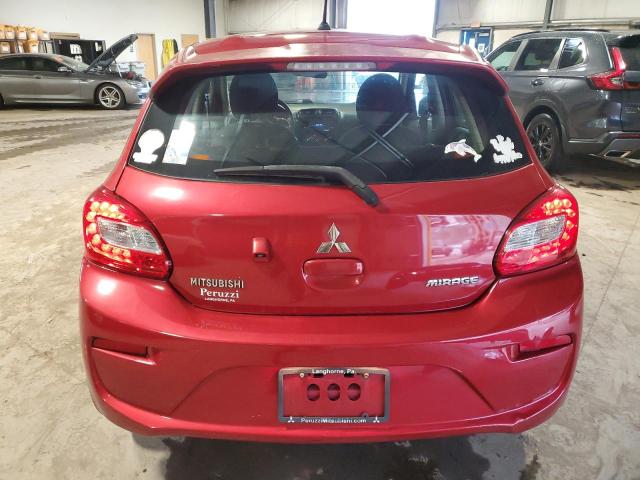 ML32A3HJ5JH000750 - 2018 MITSUBISHI MIRAGE ES RED photo 6