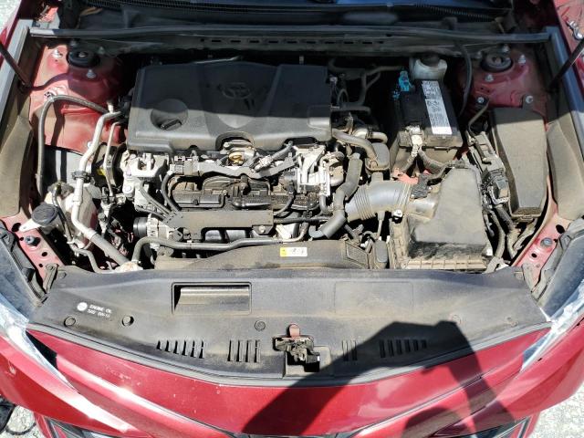 4T1C11AK2LU378880 - 2020 TOYOTA CAMRY LE BURGUNDY photo 11